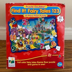 The Learning Journey International Puzzle Doubles! Find it! Fairy Tales 123